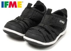 イフミー 20-6302 IFME ベビーサンダル ベビースニーカー アクアシューズ ウォーターシューズ 子供靴 運動靴 水陸両用 面ファスナー 両ベルト 水遊び 川遊び 海水浴 履きやすい 子供 赤ちゃん 靴 ブラック 黒