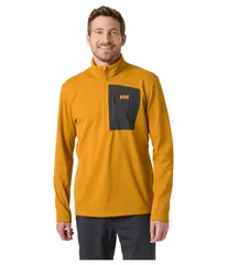 ヘリーハンセン メンズ アウター ニット・セーター フリース Helly Hansen Fleece 12 Zip Mustard マスタードのサムネイル