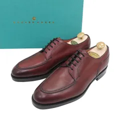【新品未使用】EDWARD GREEN エドワードグリーン Dover ドーバー バーガンディ Uチップ 6.5 ラストE32 Burgundy Antique 定価31万 47746のサムネイル