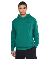 【送料無料】 アンダーアーマー メンズ パーカー・スウェット アウター Rival Lightweight Hoodie Rack GreenBlac