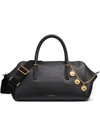 ダナキャラン レディース バッグ Donna Karan Chantilly Satchel Bag Black Gold ブラック