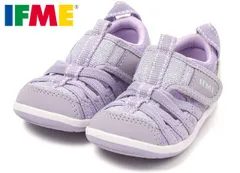 イフミー 20-6302 IFME ベビーサンダル ベビースニーカー アクアシューズ ウォーターシューズ 子供靴 運動靴 水陸両用 面ファスナー 両ベルト 水遊び 川遊び 海水浴 履きやすい 子供 赤ちゃん 靴 パープル