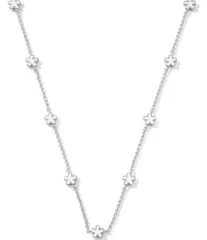 ケンドラスコット レディース アクセサリー ネックレス・チョーカー レース Kendra Scott Jane Strand Collar Necklace Silver Whitenamel ホワイ