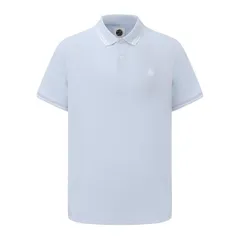プレティグリーン メンズ トップス ポロシャツ Pretty Green Tipped Polo Mens Light Blue ブルーのサムネイル