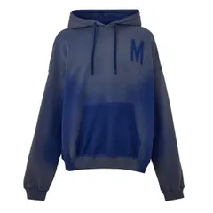 モスキーノ メンズ アウター パーカー・スウェット Moschino Mens Overhead Hoodie Multi Blue ブルーのサムネイル