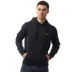 ライルアンドスコット メンズ アウター パーカー・スウェット フリース Lyle and Scott Sports Fly Fleece Hoodie Blue ブルー