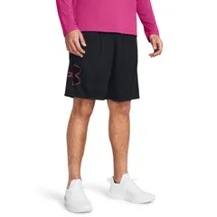 【送料無料】 アンダーアーマー メンズ ハーフパンツ・ショーツ ボトムス UA Tech Graphic Shorts BlackAstro Pink