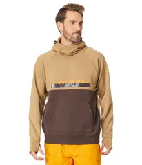 ボルコム メンズ アウター パーカー・スウェット Volcom Snow Hydro Riding Hoodie Darkhaki カーキのサムネイル