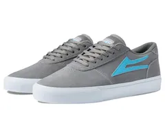 ラカイ メンズ シューズ スニーカー Lakai Manchester GreyTeal Suede グレーのサムネイル