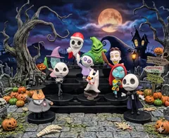 ナイトメアー・ビフォア・クリスマス ミニフィギュア 10体セット ナイトメア　ビフォア　クリスマス ハロウィン
