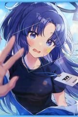 [중고] 동인 포스터 태피스트리 캘린더계 [블루 아카이브] B2W 스웨이드 태피스트리 와세세 유카(momoimon) 블루 아카이브 대응원 기획 2024/멜론 북스