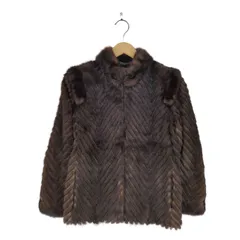 ユーズドフルギ USED古着 mink fur ミンクファージャケット レディース  9