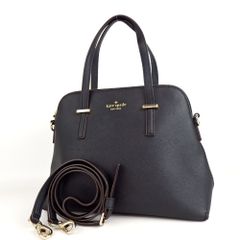 極美品 ケイトスペード ハンドバッグ ショルダーバッグ 2WAY レザー 黒