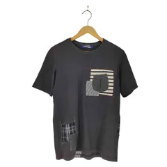 ジュンヤワタナベコムデギャルソンマン JUNYA WATANABE COMME des GARCONS MAN AD2011 12SS パッチワークデザイン クルーネックS/S Tシャツ  メンズ  Lのサムネイル
