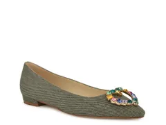 ナインウェスト レディース シューズ パンプス Nine West Hearts Flat Dark Green グリーン