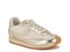 ナインウェスト レディース シューズ スニーカー Nine West Fivo Sneaker Gold MetallicTaupe トープのサムネイル