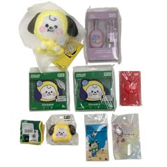 186001 신품 미사용 BTS BT21 상품 9 점 정리 판매