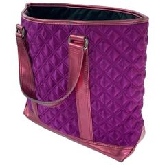 MARC JACOBS キルティング レザートートバッグ ブラック リボン A4