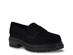 カルバンクライン レディース シューズ スリッポン・ローファー プラットフォーム ローファー Calvin Klein Grant Platform Penny Loafer Black ブラックのサムネイル