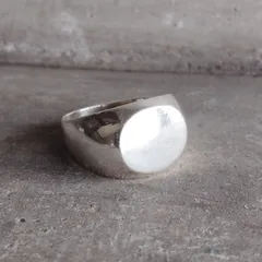 JIL SANDER Classic Chevalier Ring M ジルサンダー リング シルバー925のサムネイル