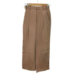 ウィムガゼット Whim Gazette サテンストレートパンツ レディース JPN：36 