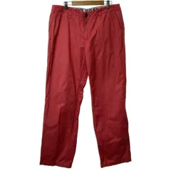 【中古】　TOMMY HILFIGER　綿パン　スラックス　ジップフライ　無地　古着　/7002