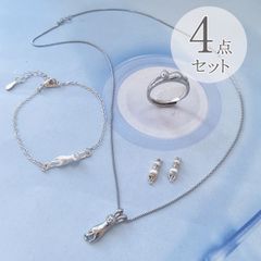 Courreges 二連ネックレス ピアス ブレスレット他4点セット - メルカリ