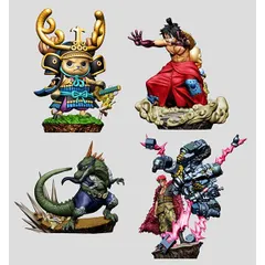 メガハウス　プチラマシリーズ LOGBOX RE BIRTH ワンピース ワノ国編 弐 4個入り未開封BOX販売のサムネイル