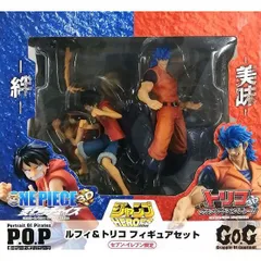 ワンピース＆トリコ キャンペーン フィギュアセット　POP　GOGのサムネイル