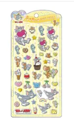 トムとジェリー うるちゅるポップシール 2 クラックス CRUX うるちゅる ポップシール ぷっくり 立体 正規品 