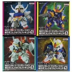 SDガンダム ジージェネレーション 組立式コレクタブルフィギュア4 全４種セットのサムネイル