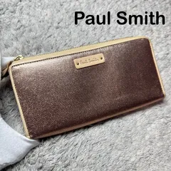 Paul Smith ポールスミス 長財布 L字ファスナー ピンクゴールド系
