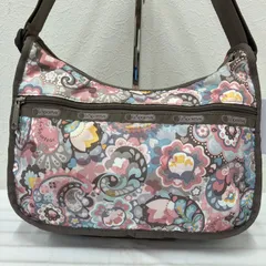 2104　LeSportsac レスポートサック　ショルダーバッグ　クラシックホーボー　ピンク　ブラウン　ペイズリー　花柄　フラワー　ハート　リボン　水色　レディース　軽量　カジュアル　シンプル