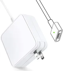 Macbook Pro 互換電源アダプタ 【PSE認証】60W T型 充電器 Mac 互換電源アダプタ T字コネクタ MacBook AirとMac Book Pro 13インチ用（2012 中期以降のモデル）