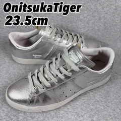 0573良品【オニツカタイガー】ローンシップ 23.5cm シルバー