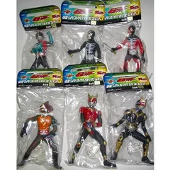 バンプレスト　仮面ライダー コレクタブルソフビフィギュア 全6種セット