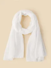 アクセサリー レディース スカーフ 1個 アラビア風 無地ロングスカーフ、ヒジャブ、モスクでの使用や日よけに適したショール