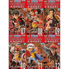 【ポスター付き】ワンピース ワールドコレクタブルフィギュア-WT100 記念 尾田栄一郎描き下ろし 大海賊百景2 全6種セット