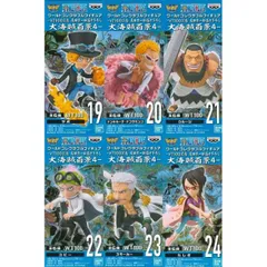 ワンピース ワールドコレクタブルフィギュア-WT100 記念 尾田栄一郎描き下ろし 大海賊百景4 全6種セット