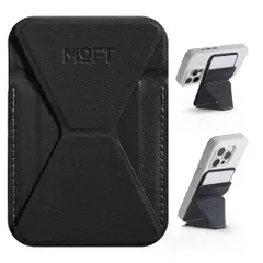 MOFT【国内正規代理店】 MagSafe対応 iPhone 17/16/15/14/13/12シリーズ用 磁力強化版 Snap-On スマホスタンド カードケース マグネット 【MOVAS/耐久強化版】 ウォレットスタンド スマホグリップ  37ce59c7