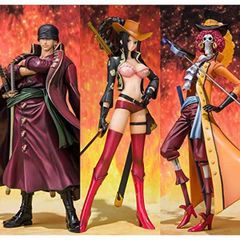 [운송 상자 포함] 원피스 피규어츠 ZERO ONE PIECE FILM Z 결전복 Ver.세트(졸로·니콜로빈·브룩)