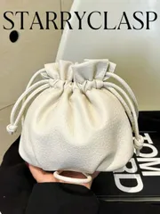 バッグ レディース ショルダーバッグ ファッショナブルなカラフルな巾着ラッキーバッグバケットバッグ、日常使いのカジュアルなショルダーバッグ