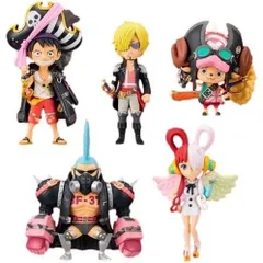 【ポスター付き】ワンピース 「ONE PIECE FILM RED」 ワールドコレクタブルフィギュアvol.1　全5種セット