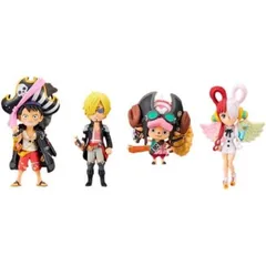ワンピース 「ONE PIECE FILM RED」 ワールドコレクタブルフィギュアvol.1　4種セット
