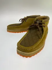 【中古品】 MONCLER GENIUS モンクレールジーニアス ×CLARKS クラークス WALLABEE SHEARLING DESERT BOOTS ブーツ 靴 ワラビー シューズ 【162-260415-AS-43-min】