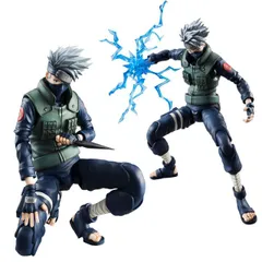 【輸送箱入り】ヴァリアブルアクションヒーローズDX NARUTO-ナルト- 疾風伝 はたけカカシ アクションフィギュアのサムネイル