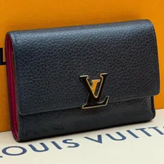 【✨美品✨】ルイヴィトン 三つ折り財布 ポルトフォイユ カプシーヌ コンパクト