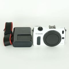 美品Canon EOS Mホワイト＋EF-M22mm F2 単焦点神レンズセット - メルカリ