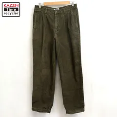 00s OLD NAVY ツータック コーデュロイ パンツ メンズ Lサイズ相当のサムネイル