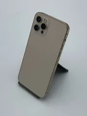 【中古・フレームキズ有・画面キズ有】iPhone 12 Pro 128GB ゴールド SIMロック解除済